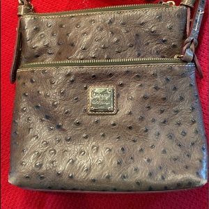 Dooney & Bourke olive leather mini bag